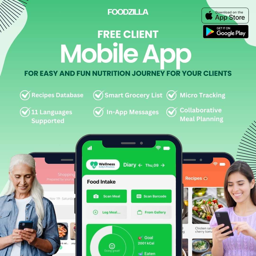 Foodzilla Client Nutrition App