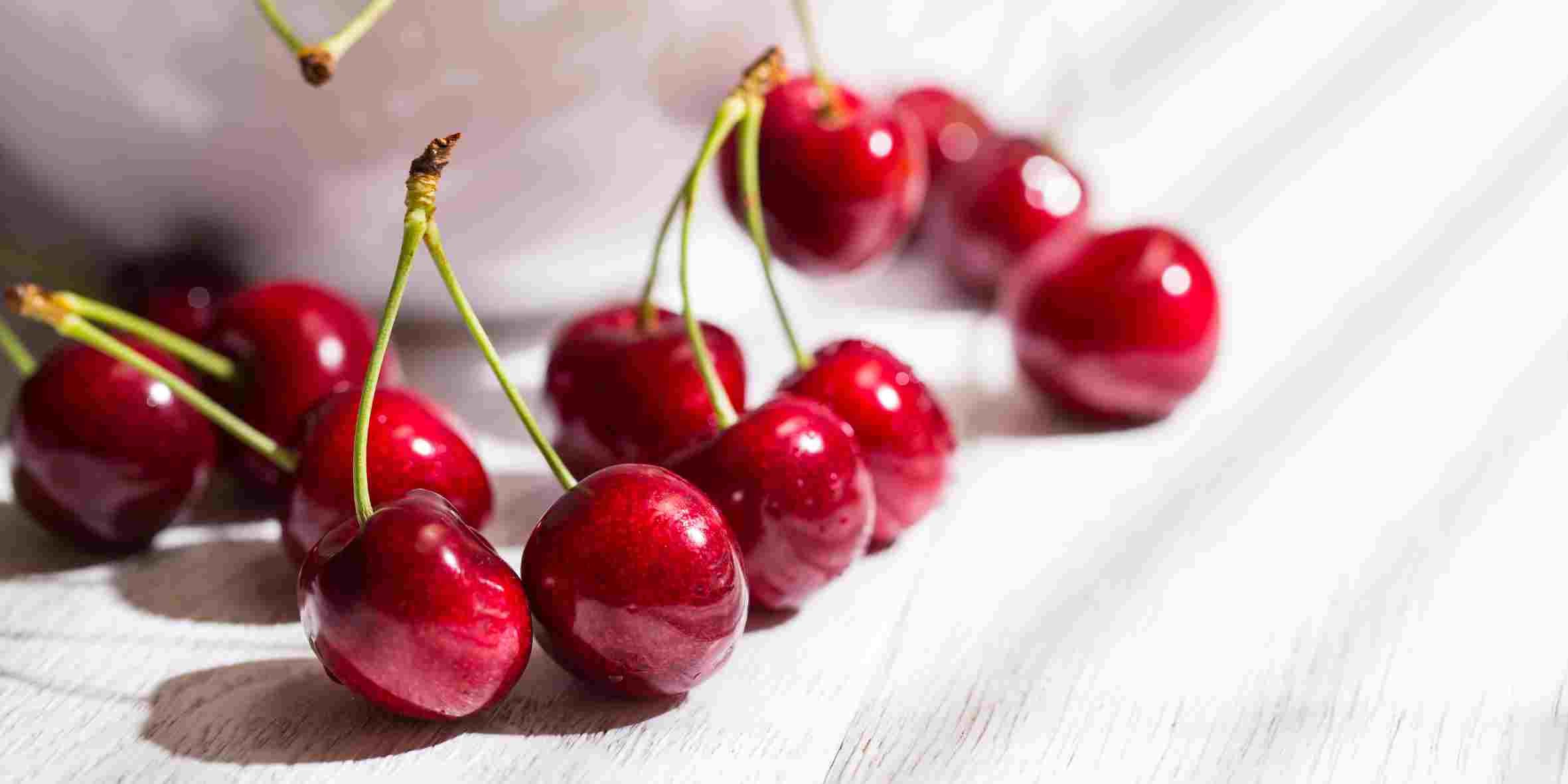 are cherries acidic