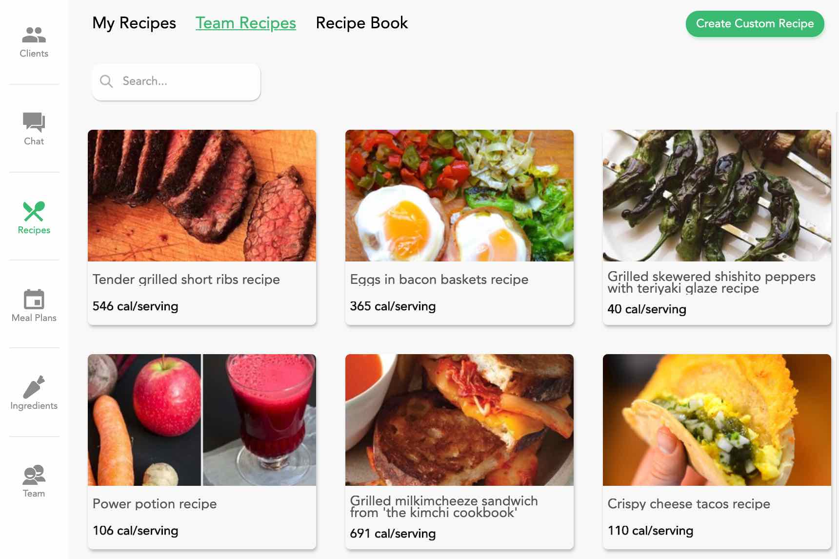 Nutrition Software for Clinics and Practices